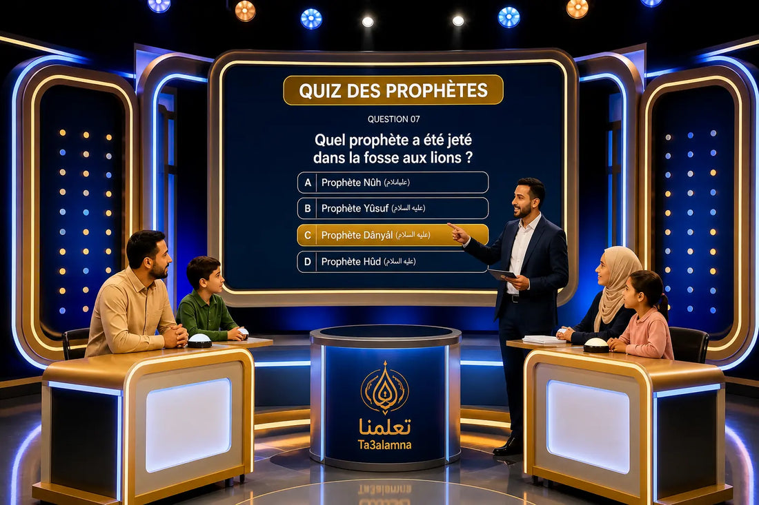 Apprendre en s’amusant avec le quiz des prophètes