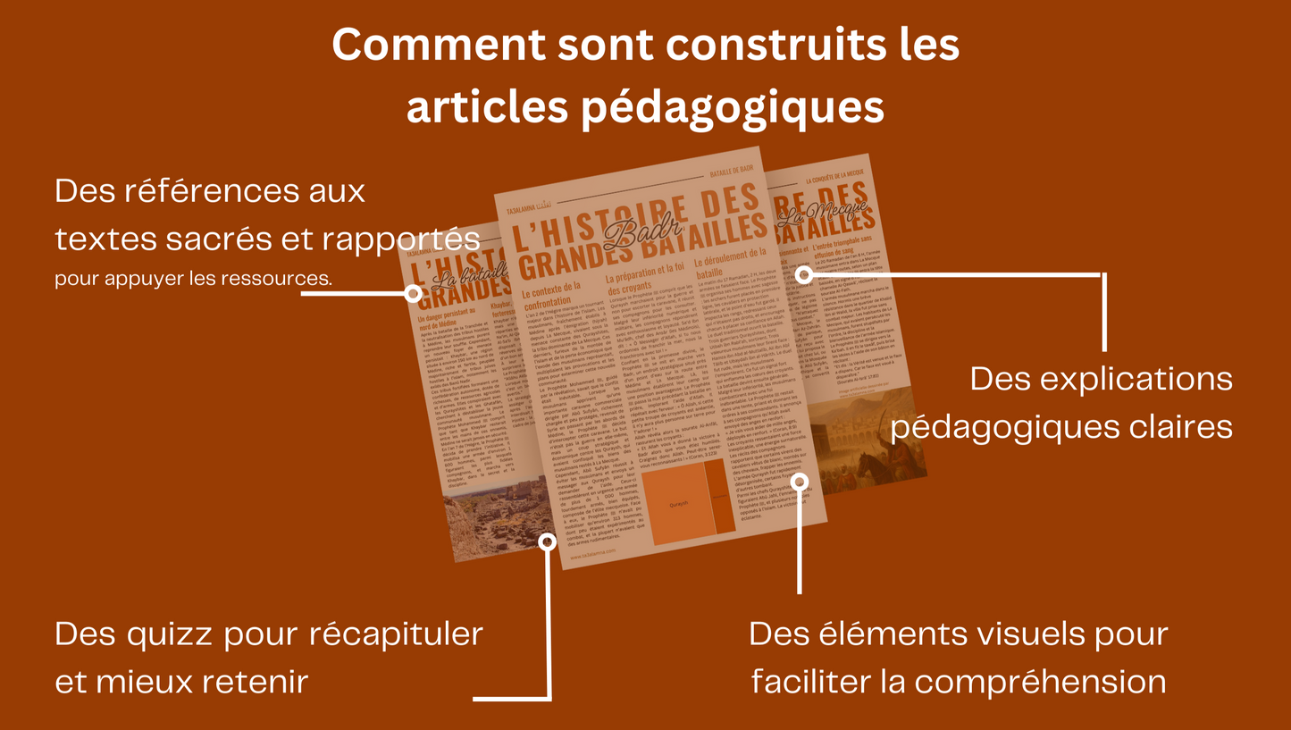 L'histoire des 5 grandes batailles de l'Islam